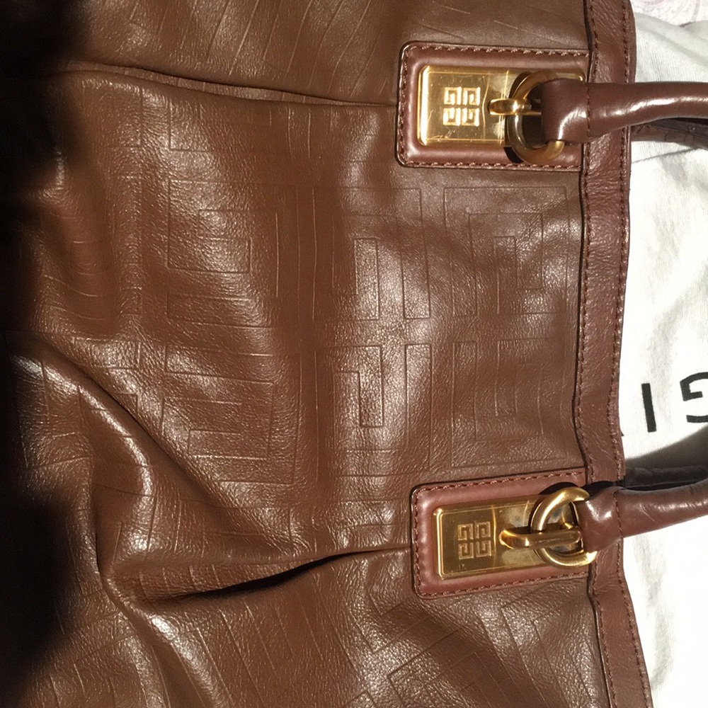 Authentic Givenchy Pleated Convertible tote - Picture 6 of 7